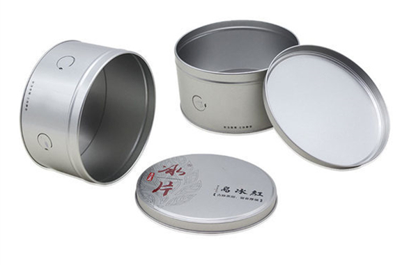 圓形茶葉鐵罐包(bāo)裝